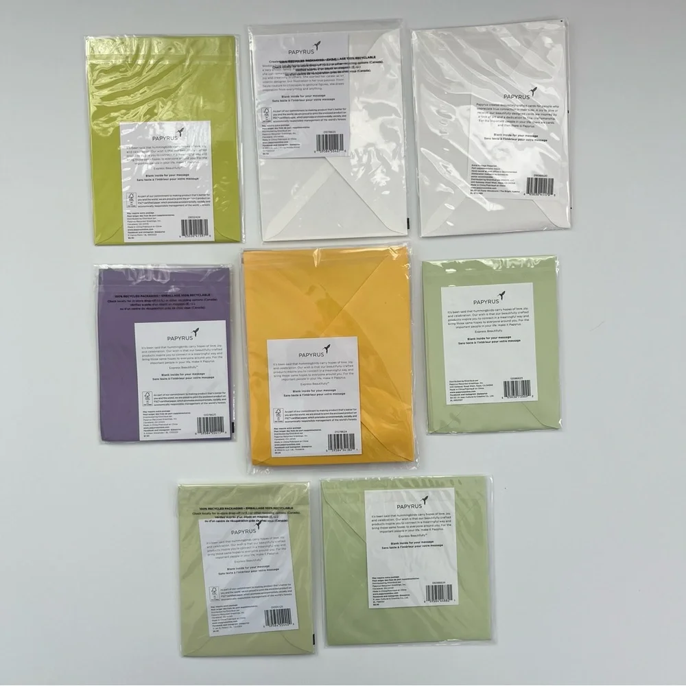 Papyrus Cards Lot Of 8